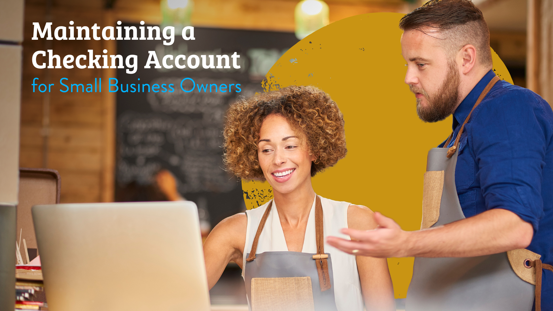 Small Business Owners Maintaining A Checking Account