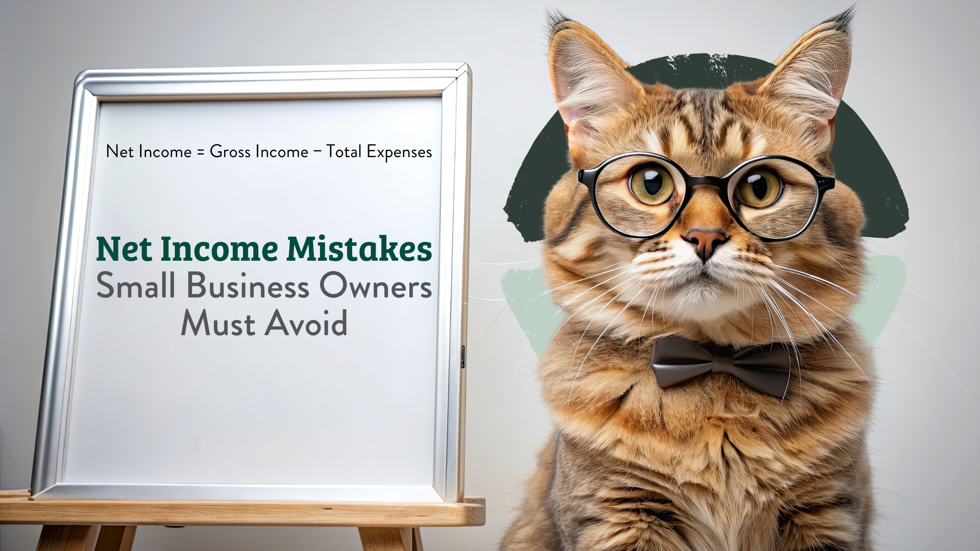 Net income mistakes